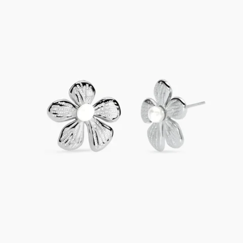 Orecchini Fiore Con Perla Conchiglia Kidult | 861144