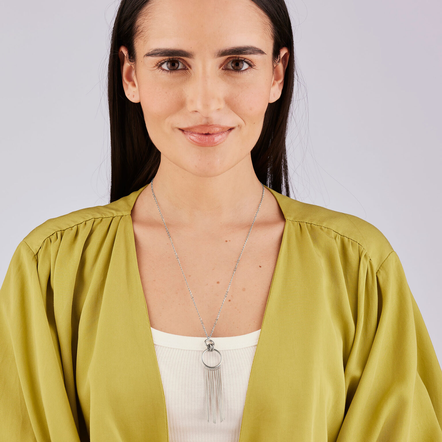 Collana Lunga Con Pendente Frange Brosway | BAU02 - immagine 2