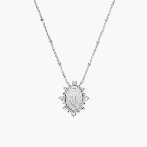 Collana in Ottone Rodiato Luce Miracolosa Amen | OTCLMIRABBZ