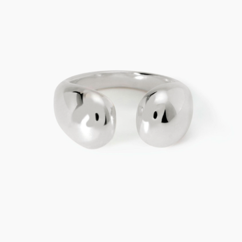 Anello Chunky Aperto In Argento Gioielli Mabina | 523436
