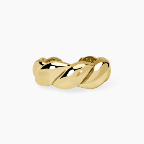 Anello Torchon Regolabile Placcato Oro Gioielli Mabina | 523477