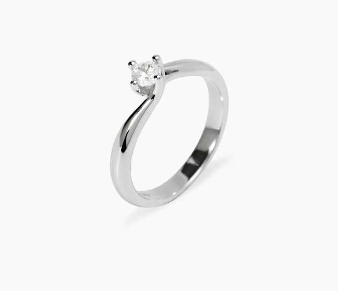Anello Solitario Con Diamanti Lab-Grown 0,25 Carati Mabina | 523474-11 - immagine 3