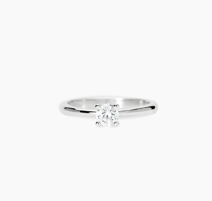 Anello Solitario Con Diamanti Lab-Grown 0,33 Carati Mabina | 523504-11