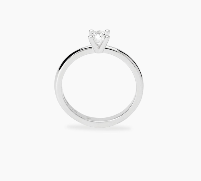 Anello Solitario Con Diamanti Lab-Grown 0,33 Carati Mabina | 523504-11 - immagine 2
