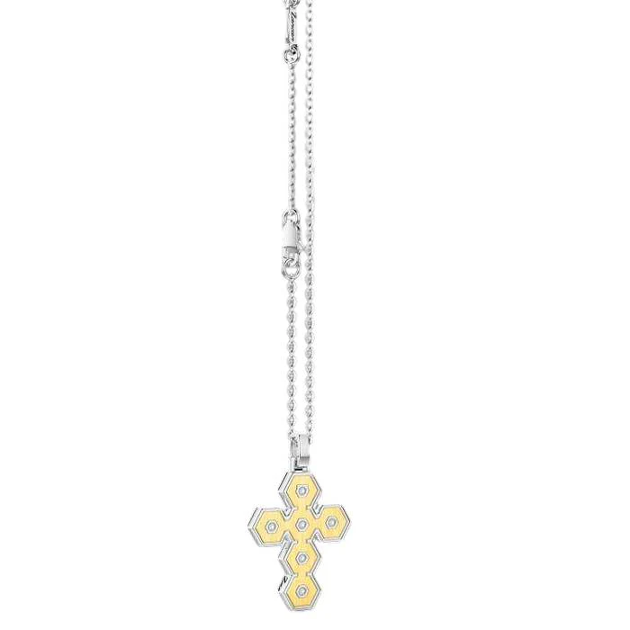 Collana Uomo Alpha Diamond In Argento Zancan | ESC284G