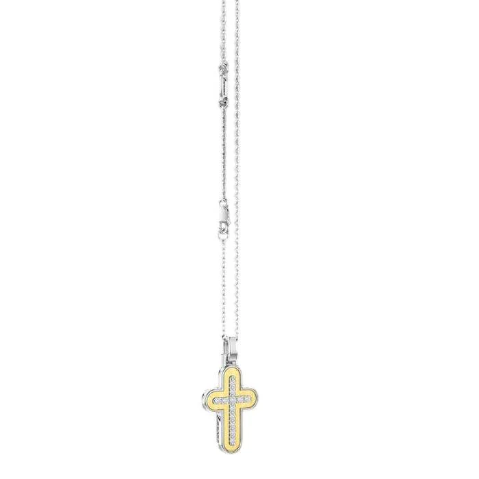 Collana Uomo Alpha Diamond In Argento Zancan | ESC275G