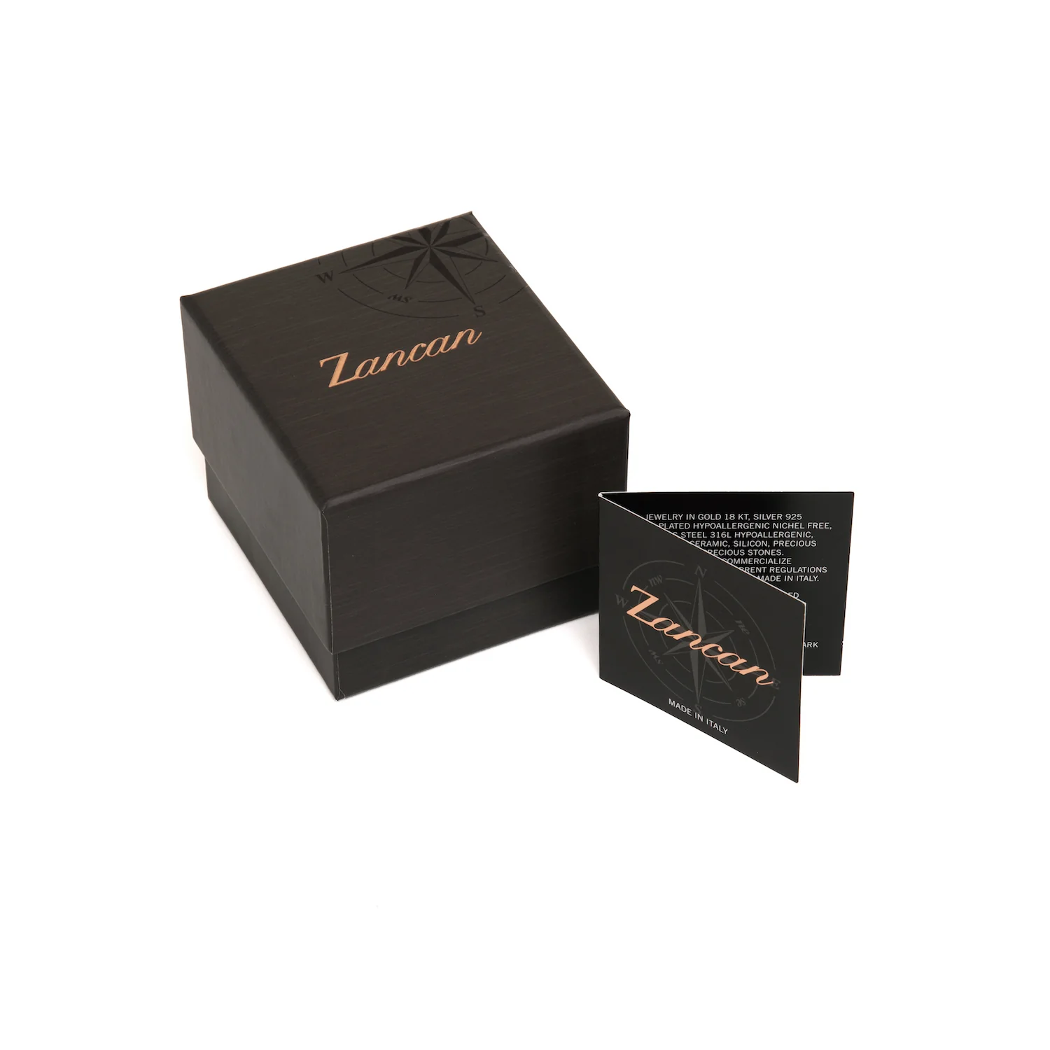 Collana Uomo Alpha Diamond In Argento Zancan | ESC269G - immagine 2