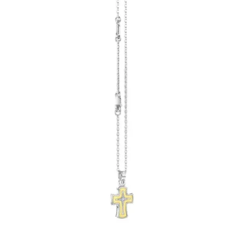 Collana Uomo Alpha Diamond In Argento Zancan | ESC272G
