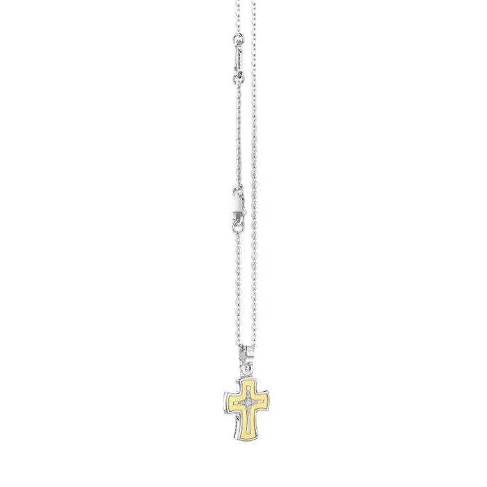 Collana Uomo Alpha Diamond In Argento Zancan | ESC272G