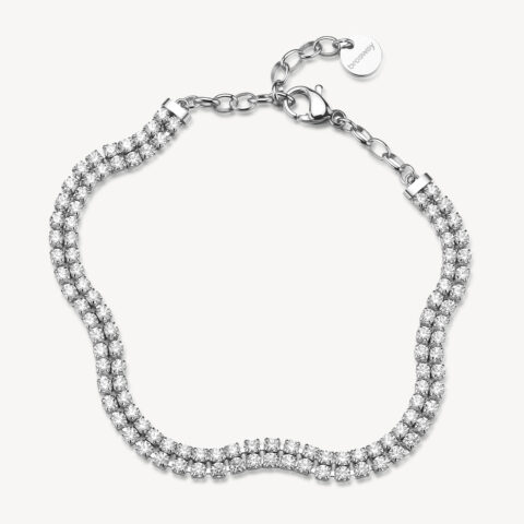 Bracciale Doppiofilo Con Zirconi Brosway | BEI111
