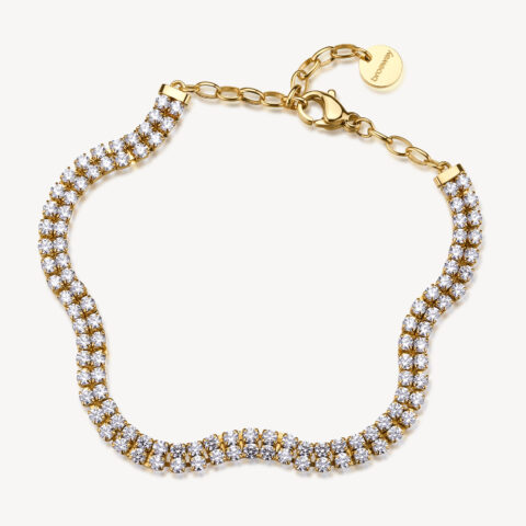 Bracciale Doppiofilo Con Zirconi Brosway | BEI112