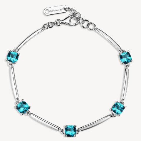 Bracciale Zirconi Aqua Green Brosway Fancy | FAG06