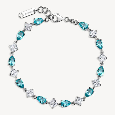 Bracciale Aqua Green E Zirconi Bianchi Brosway Fancy | FAG09