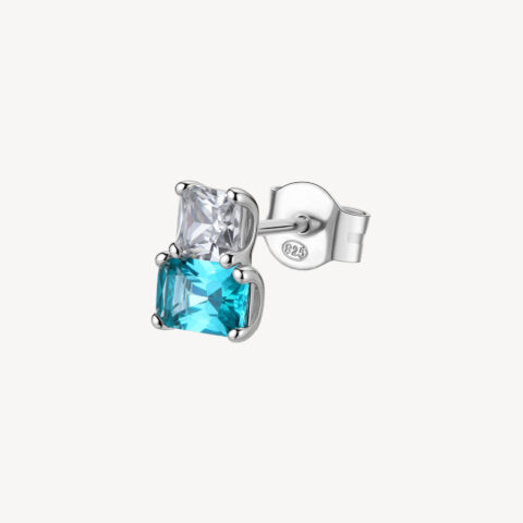 Orecchino A Lobo Aqua Green Brosway Fancy | FAG11