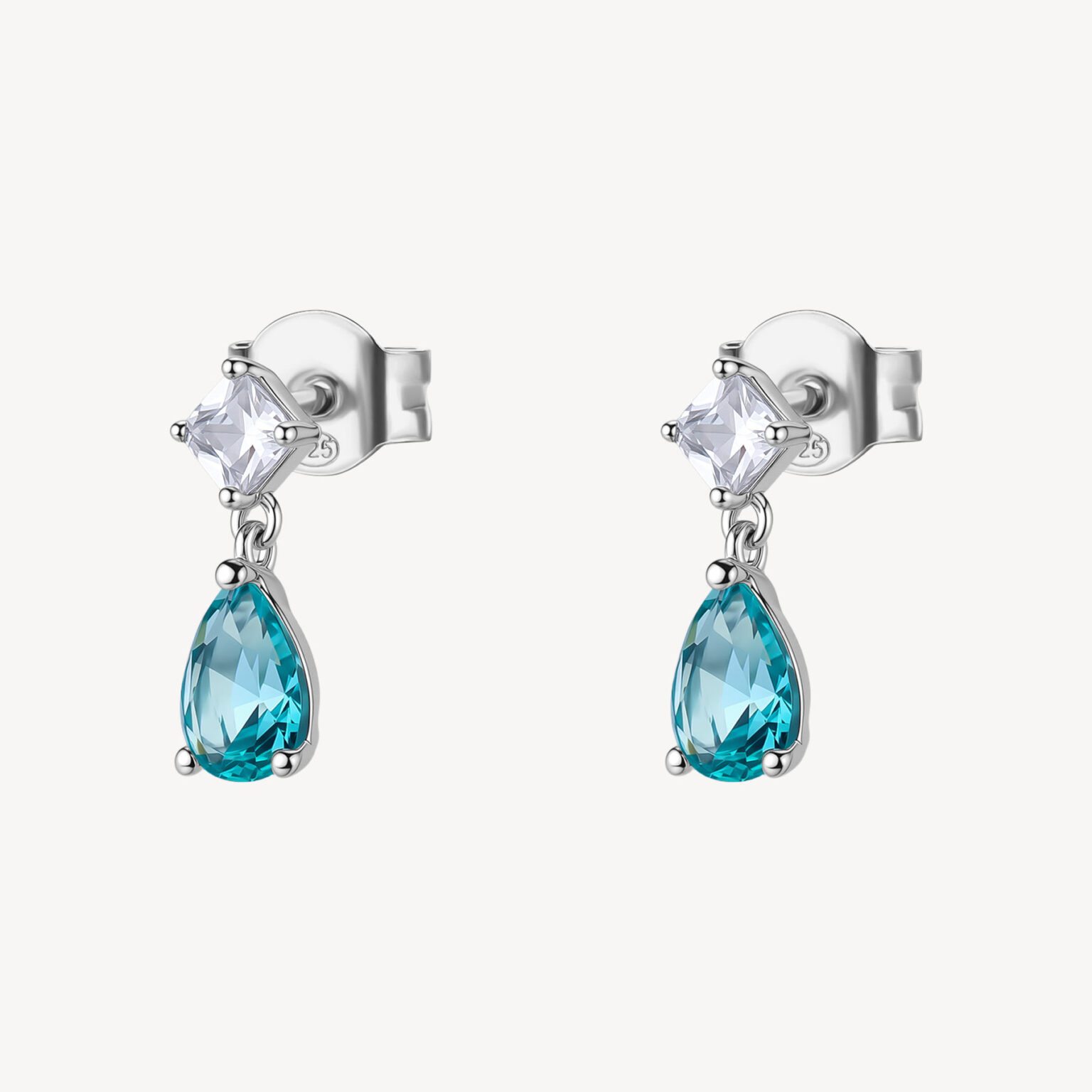 Orecchini Pendenti Aqua Green Brosway Fancy | FAG16
