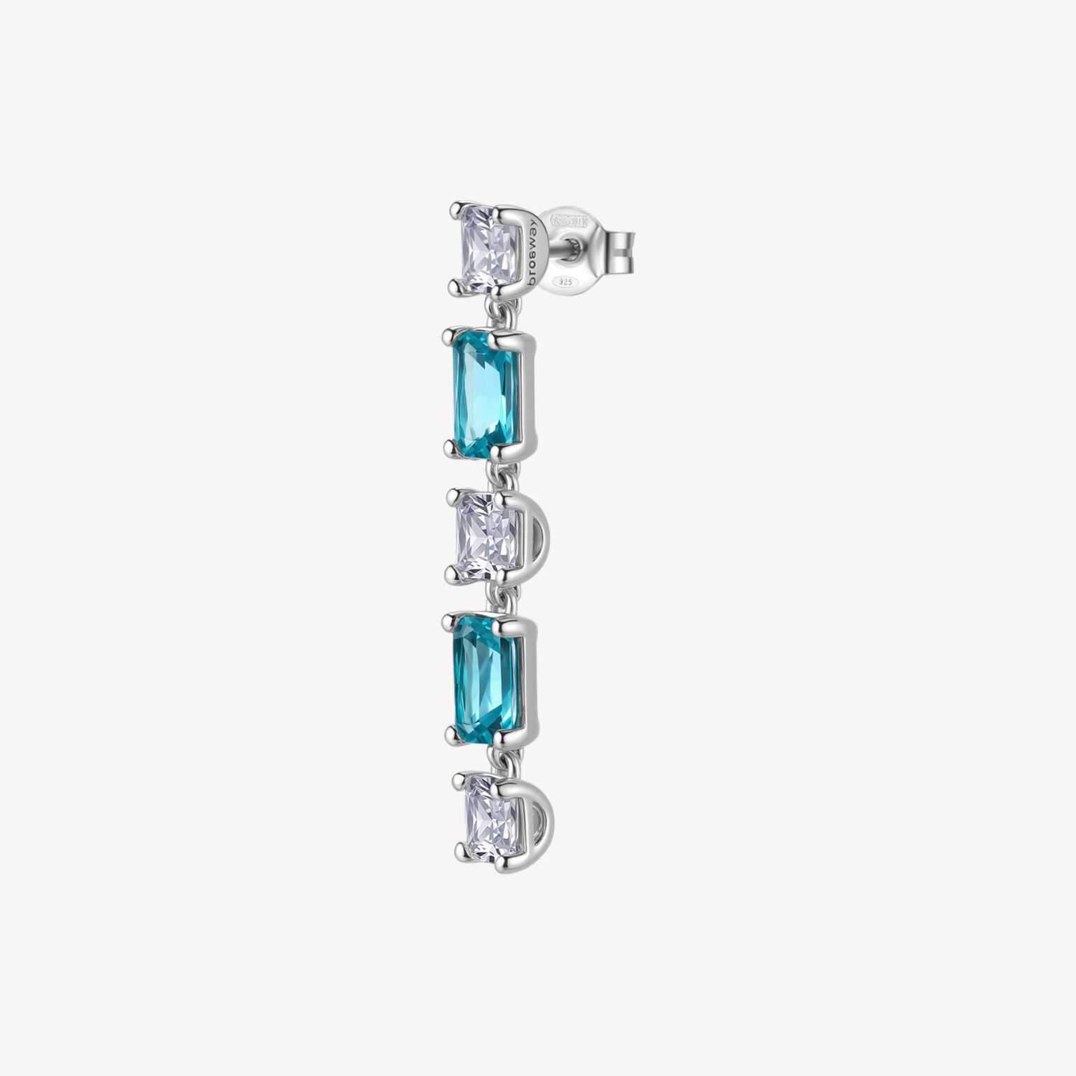Orecchino Pendente Aqua Green Brosway Fancy | FAG19
