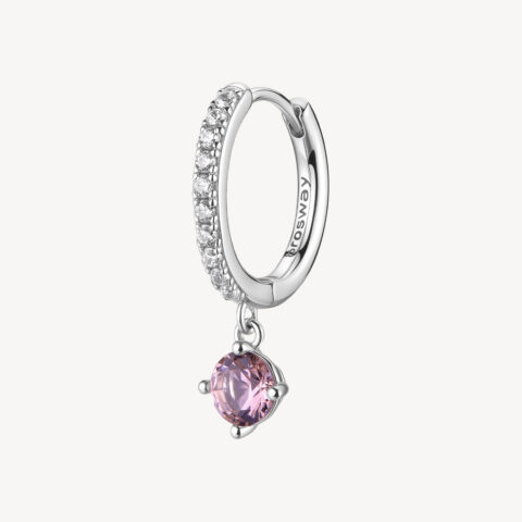 Orecchino A Cerchio Tender Pink Brosway Fancy | FTP11
