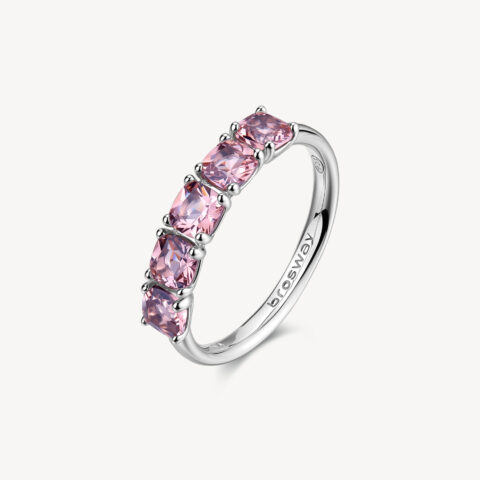Anello Con Zirconi Tender Pink Brosway Fancy | FTP20