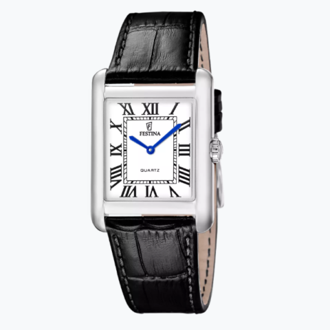 Orologio On The Square Grigio Cinghia Pelle Festina | F20771/1
