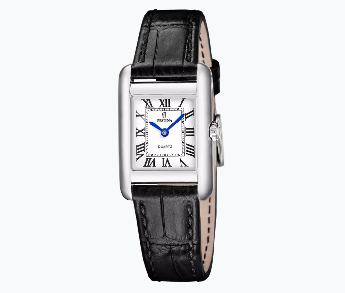 Orologio On The Square Grigio Cinghia Pelle Donna Festina | F20773/1