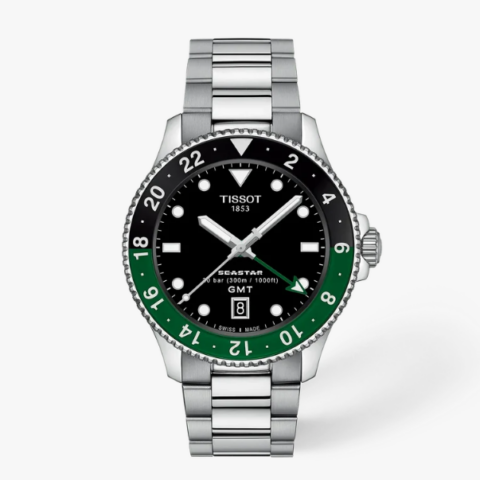 Orologio Uomo Tissot Seastar 1000 GMT 40mm | T120.852.11.051.00
