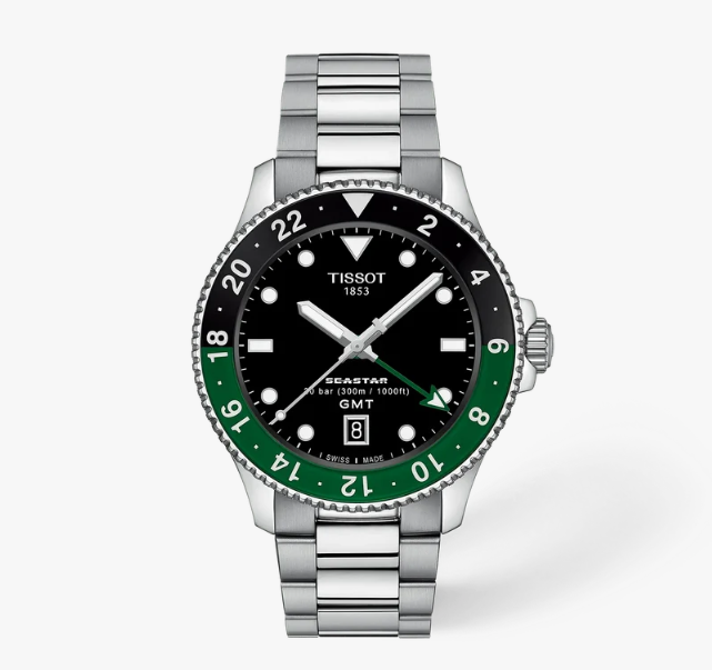 Orologio Uomo Tissot Seastar 1000 GMT 40mm | T120.852.11.051.00