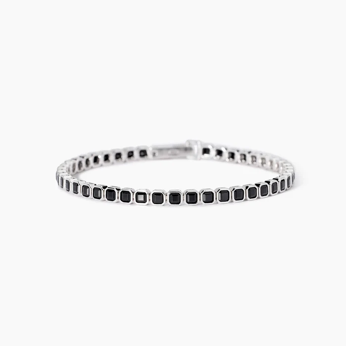 Bracciale Tennis Uomo Con Zirconi Ottagonali Mabina | 533978-20