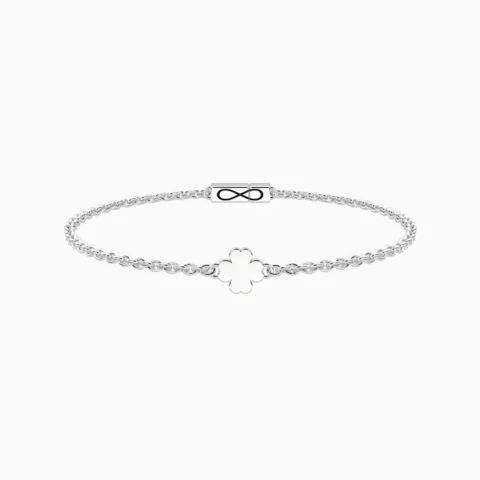 Bracciale Infinity Con Quadrifoglio Kidult | 732316