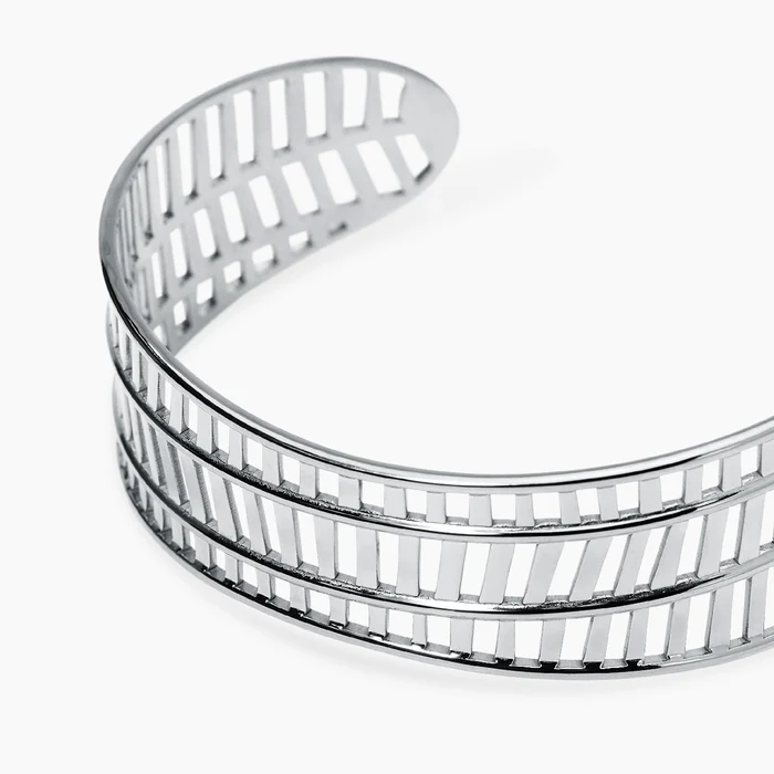 Bracciale Cuff In Acciaio Kidult | 831217 - immagine 2