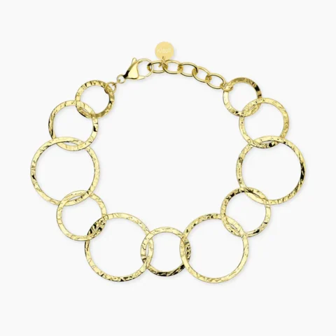 Bracciale Con Maglie Dorate Rotonde Kidult | 831245