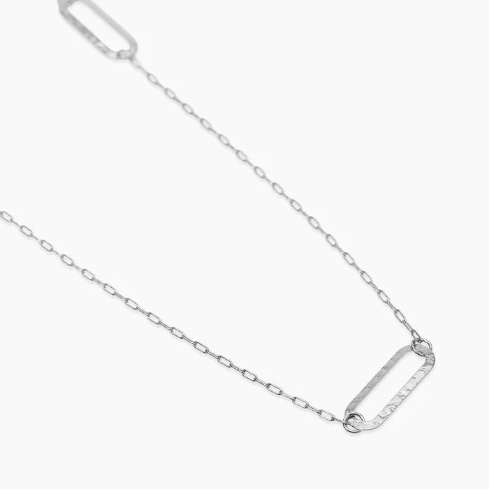Collana Con Maglie Allungate Martellate Kidult | 851139 - immagine 2