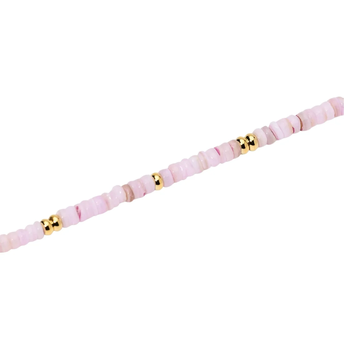 Bracciale Dorato Con Perle Conchiglie Rosa Kidult | 831236 - immagine 3