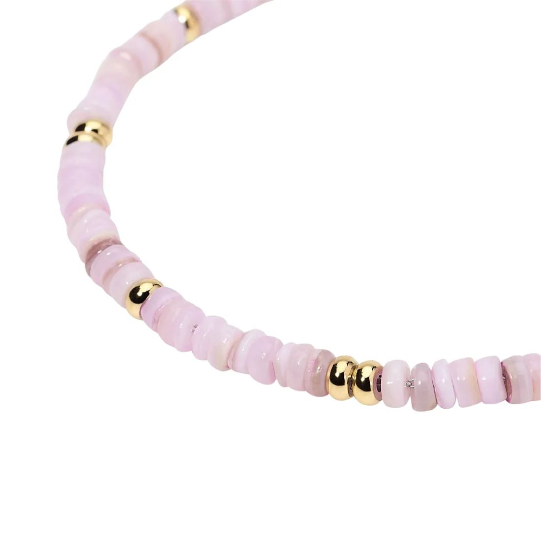 Bracciale Dorato Con Perle Conchiglie Rosa Kidult | 831236 - immagine 2