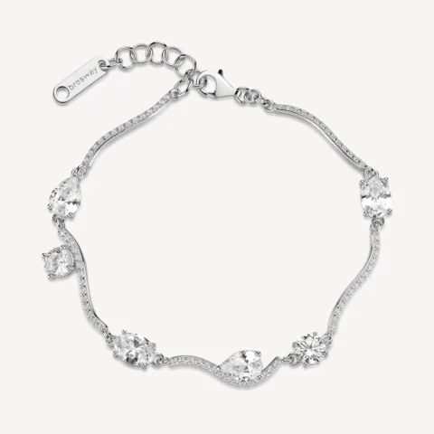 Bracciale Semirigido Zirconi Bianchi Brosway Fancy | FIW183