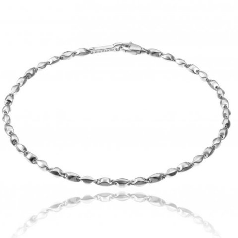Bracciale In Oro Bianco Accenti Chimento | 1B05283ZZ5190