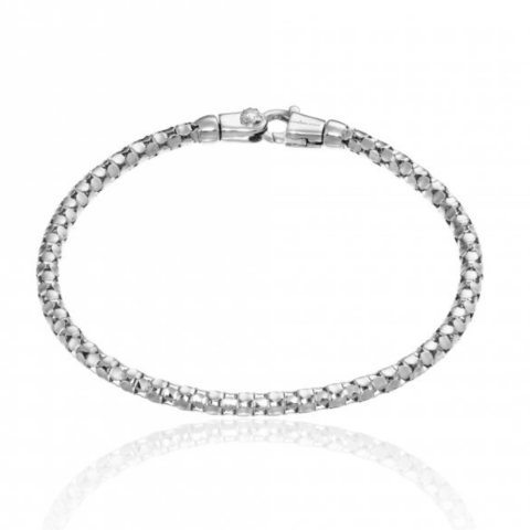 Bracciale Sottile In Oro Bianco Melograno Chimento | 1B00961ZB5180