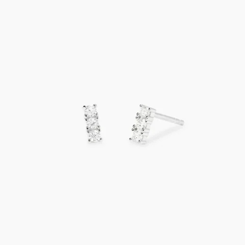 Orecchini Trilogy Con Diamanti Lab-Grown Mabina | 563896