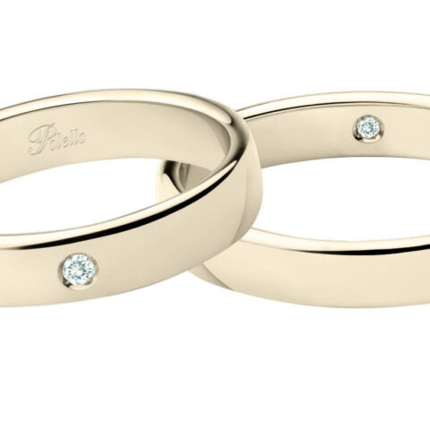 Fedi Nuziali Polello In Oro Champagne | 3179DCH