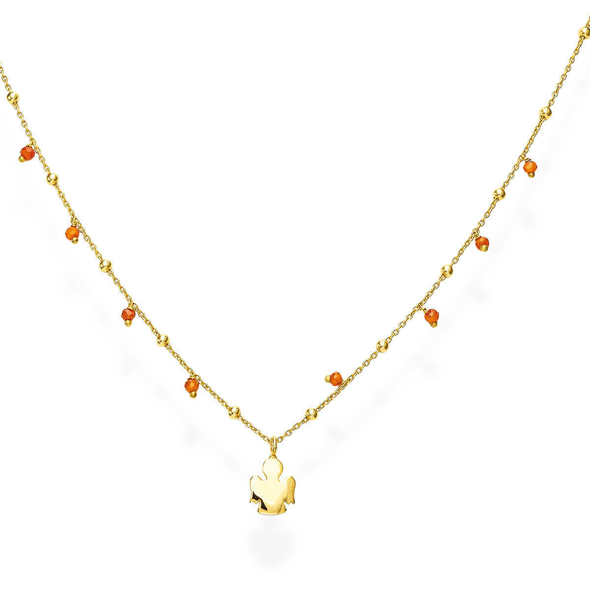 Collana Amen Con Angelo Bombato | CLANGA3