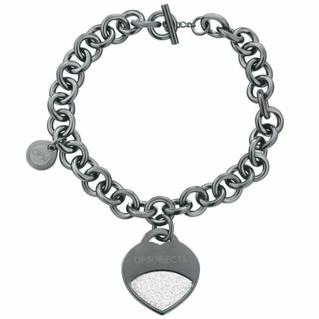 Bracciale Donna Con Cuore Gioielli Ops Objects Glitter | OPSBR-353