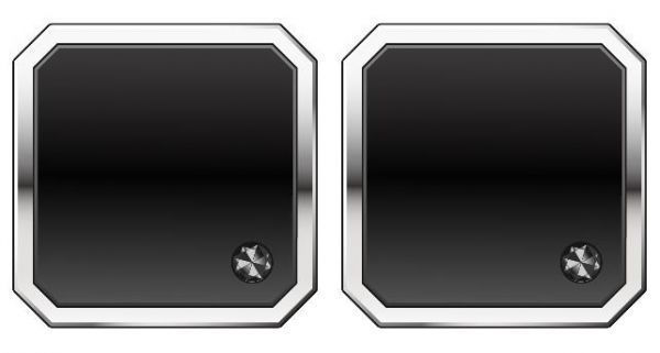 Gemelli In Acciaio Gioielli Zancan Hi-Teck | EHG066