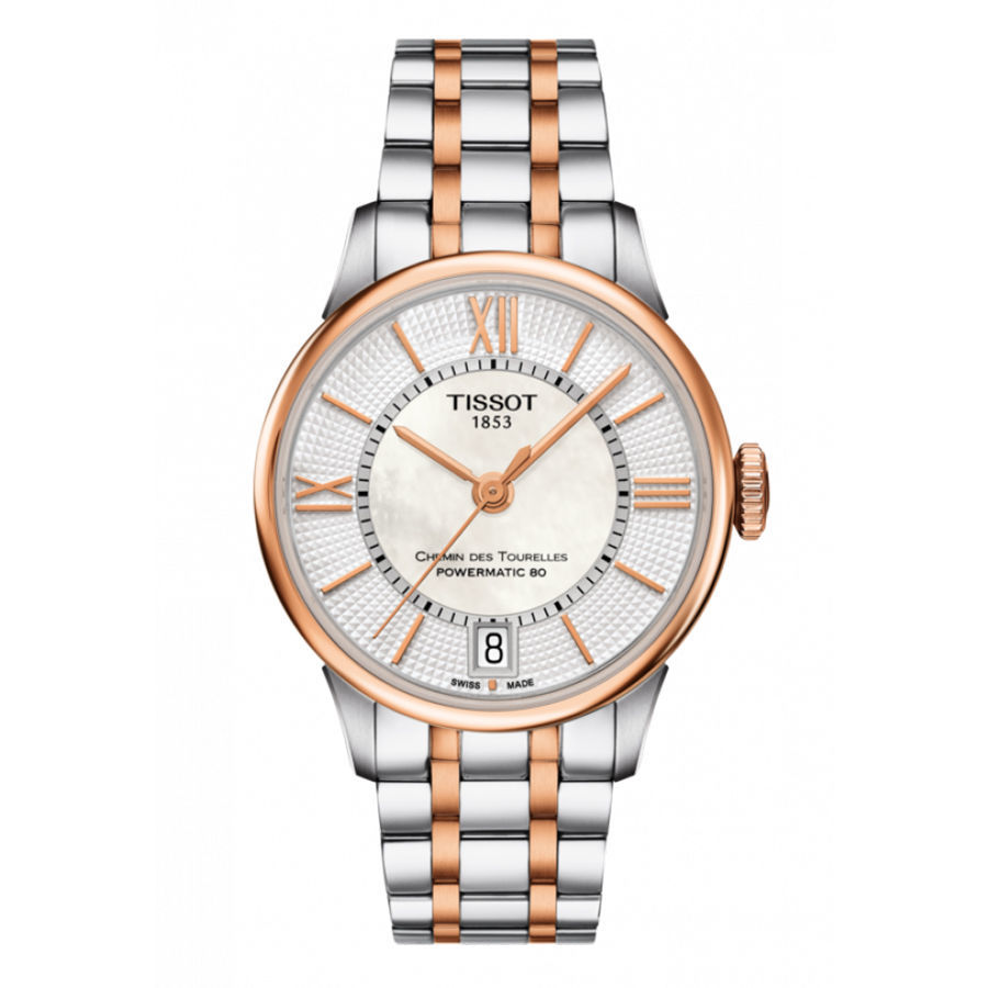 Orologio Automatico Donna Tissot Chemin Des Tourelles Powermatic 80 | T099.207.22.118.02