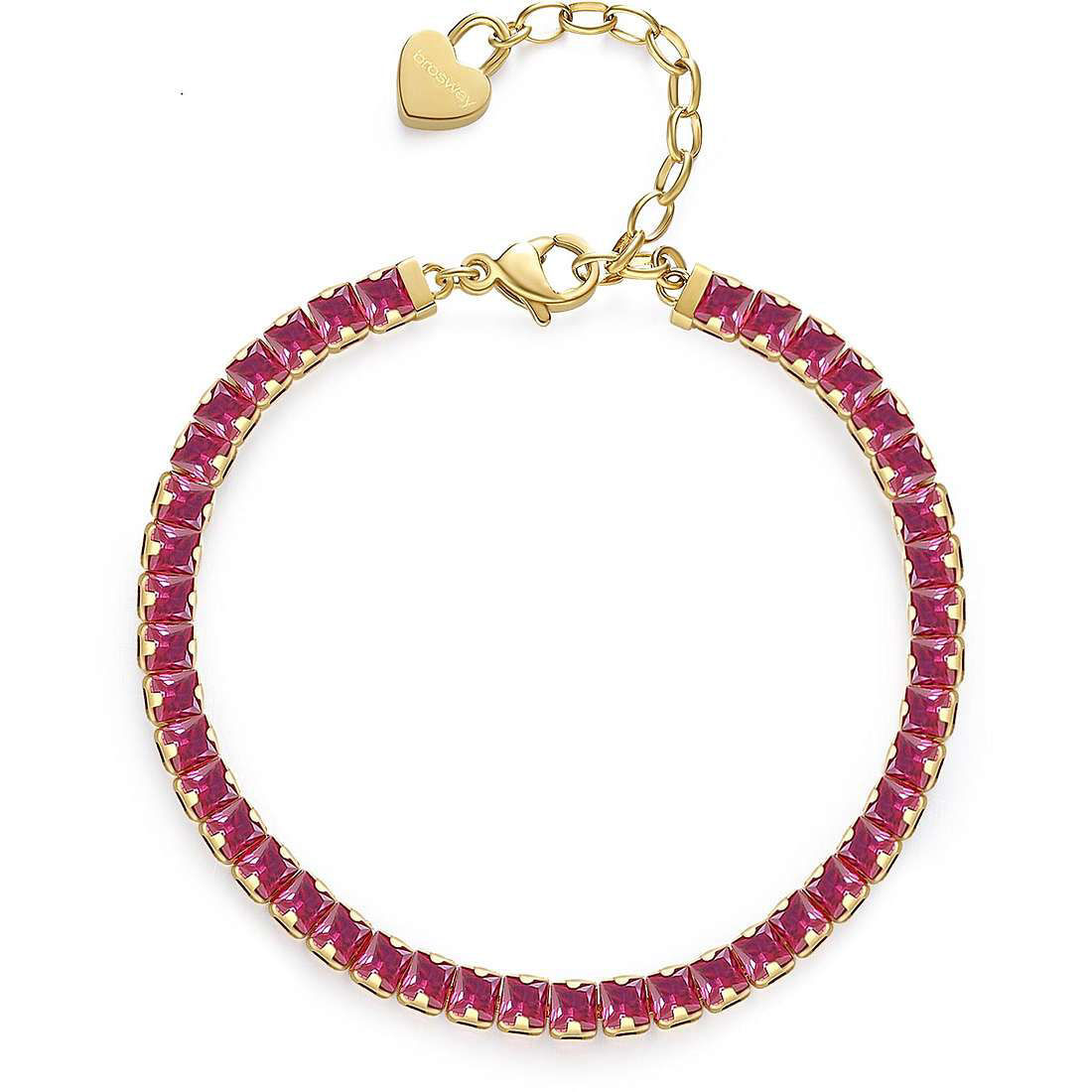 Bracciale Tennis Donna Gioielli Brosway Desideri | BEI065