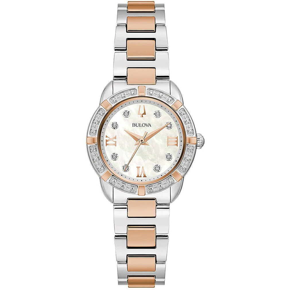 Orologio Donna Solo Tempo Bulova Classic Diamonds | 98R291