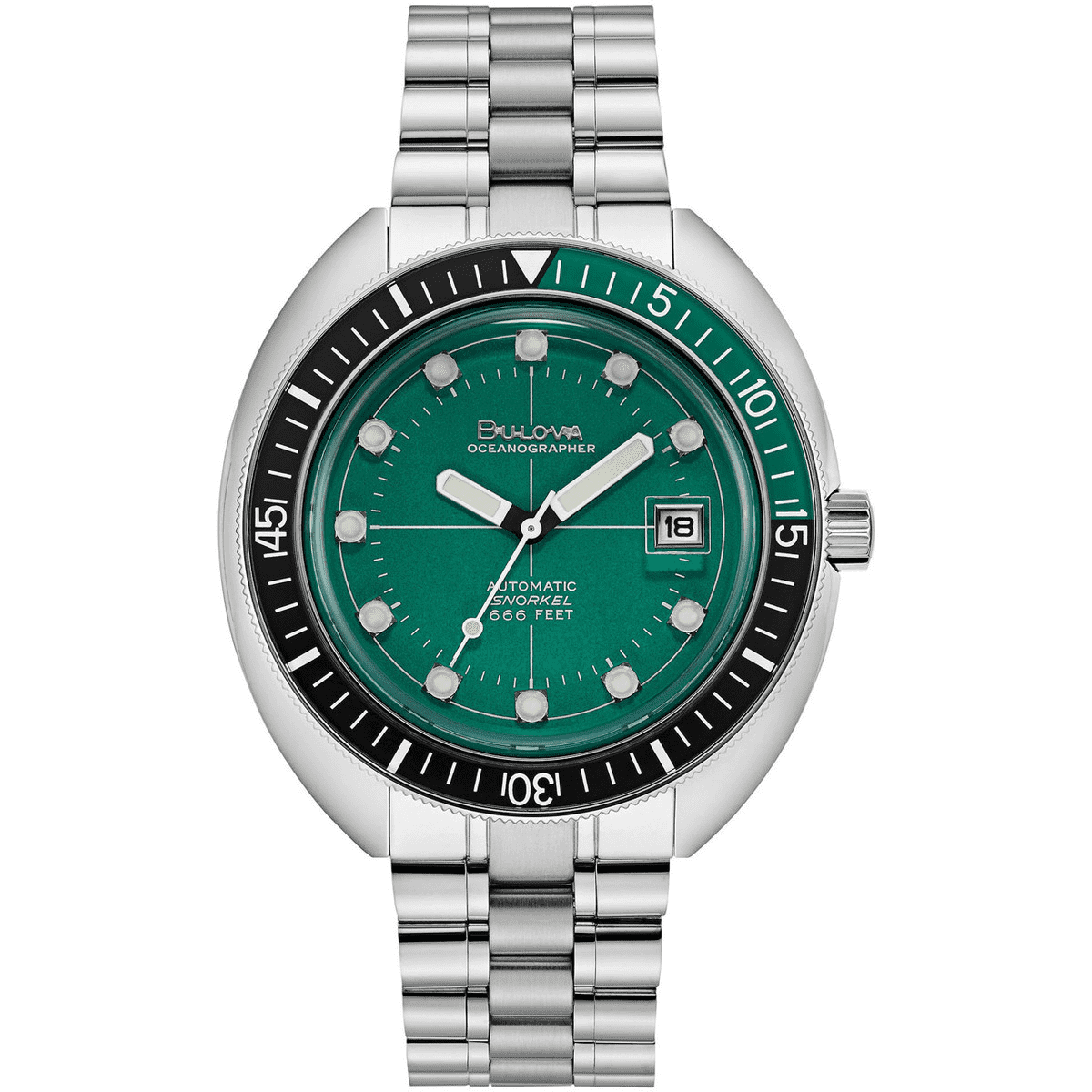 Orologio Automatico Uomo Bulova Oceanographer 44 | 96B322