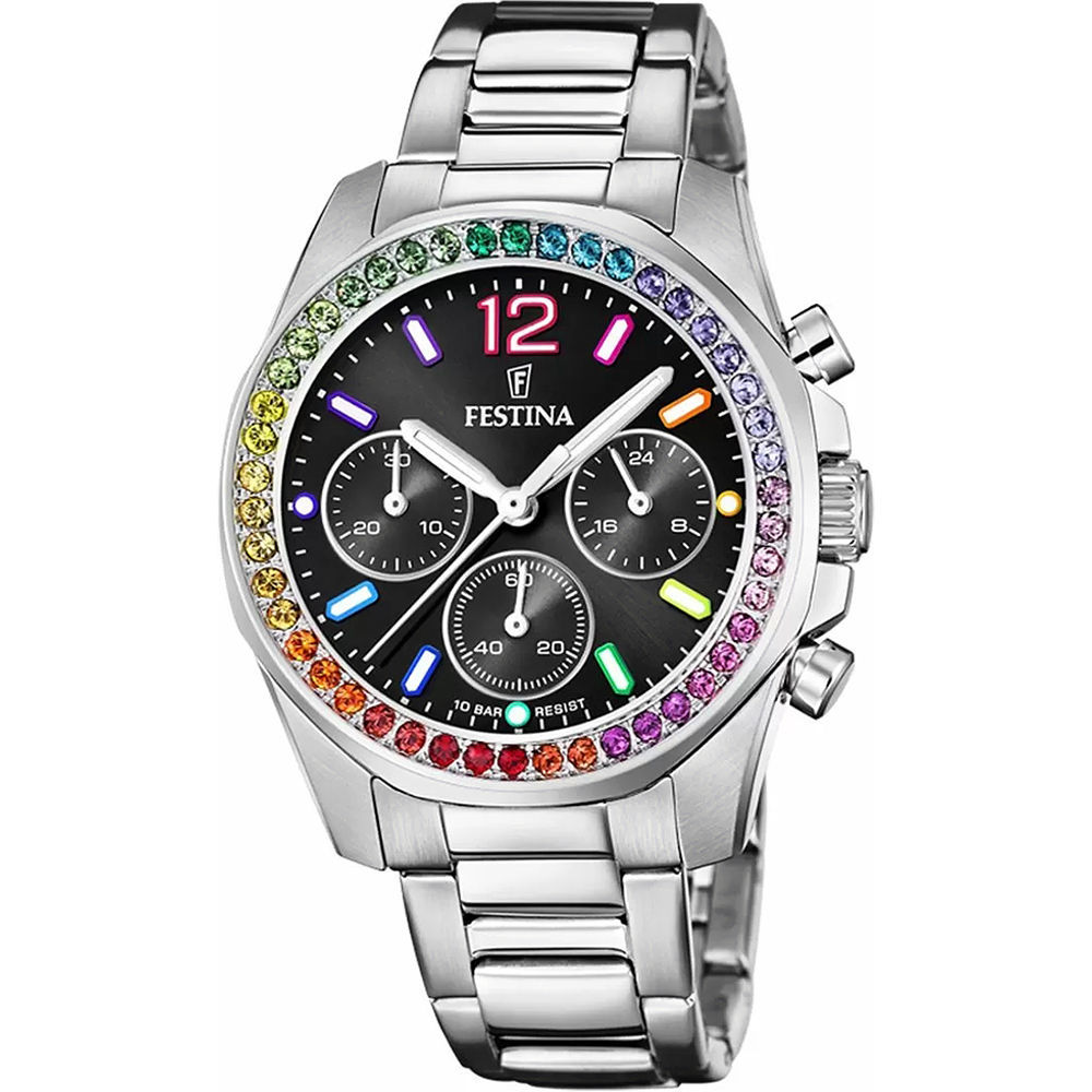 Orologio Cronografo Donna Festina Rainbow | F20606/3