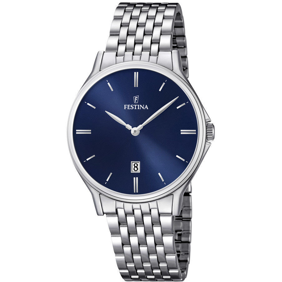 Orologio Solo Tempo Uomo Festina Acero Clasico | F16744/3