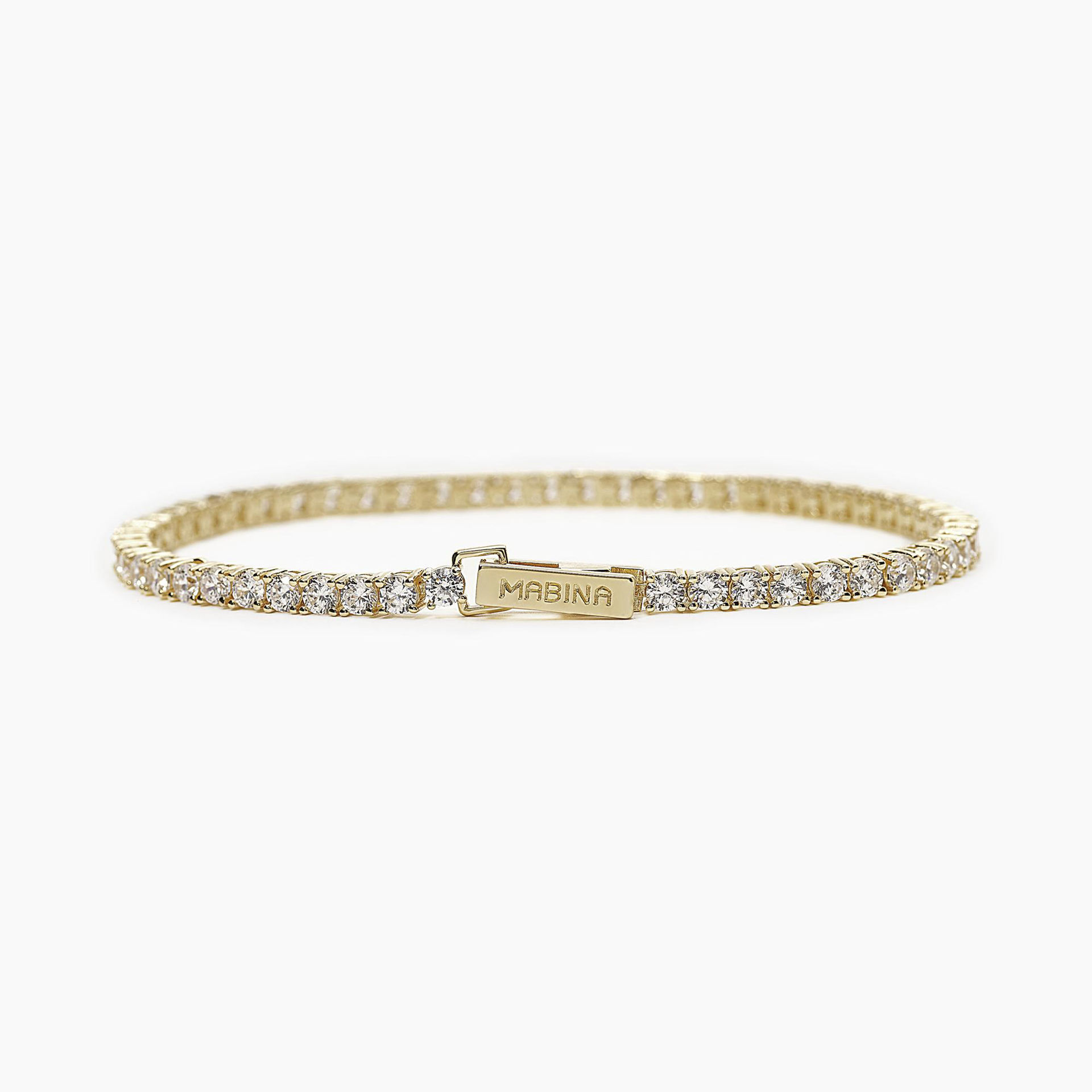 Bracciale Donna Tennis Gioielli Mabina | 533558-M