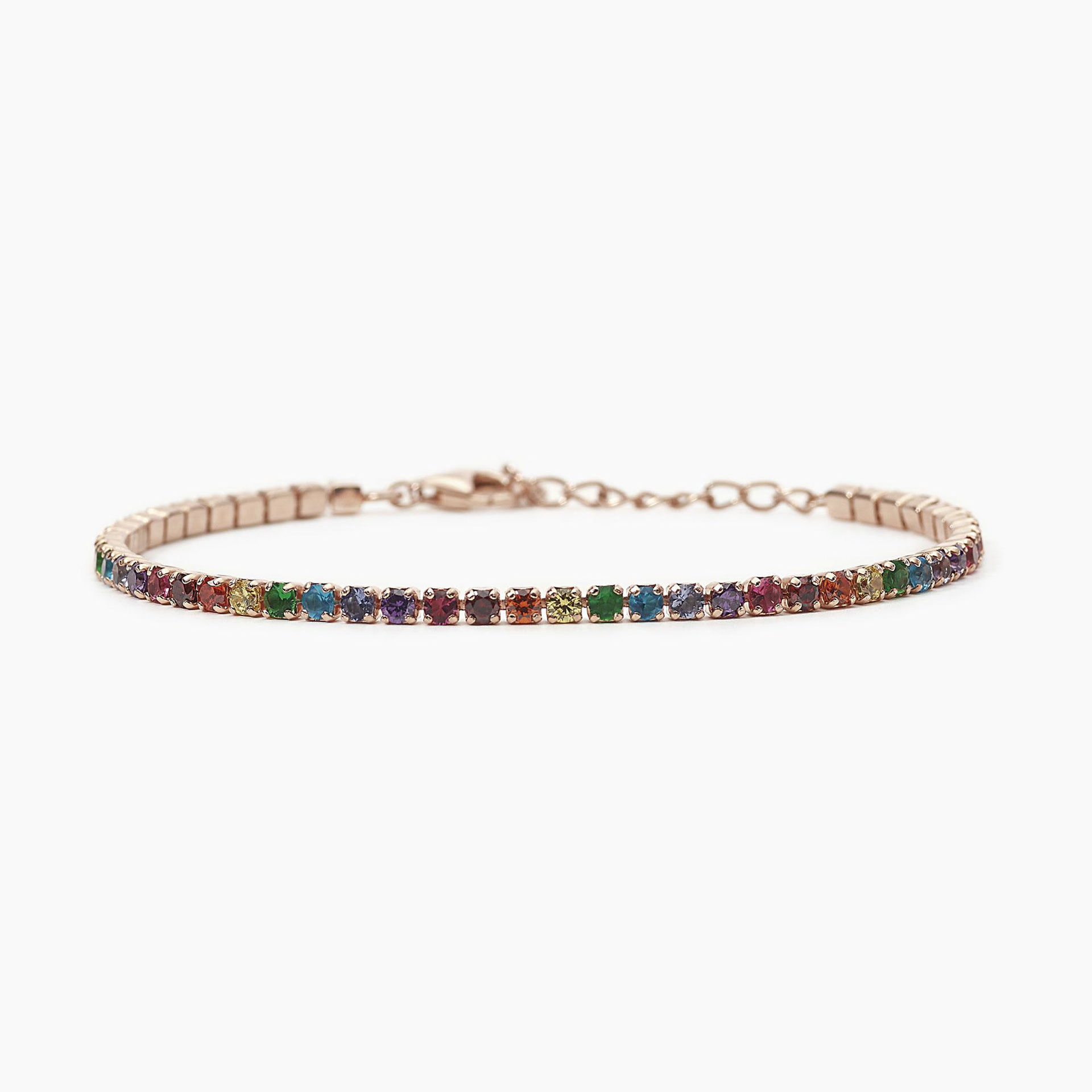 Bracciale Donna Tennis Multicolore Gioielli Mabina | 533326