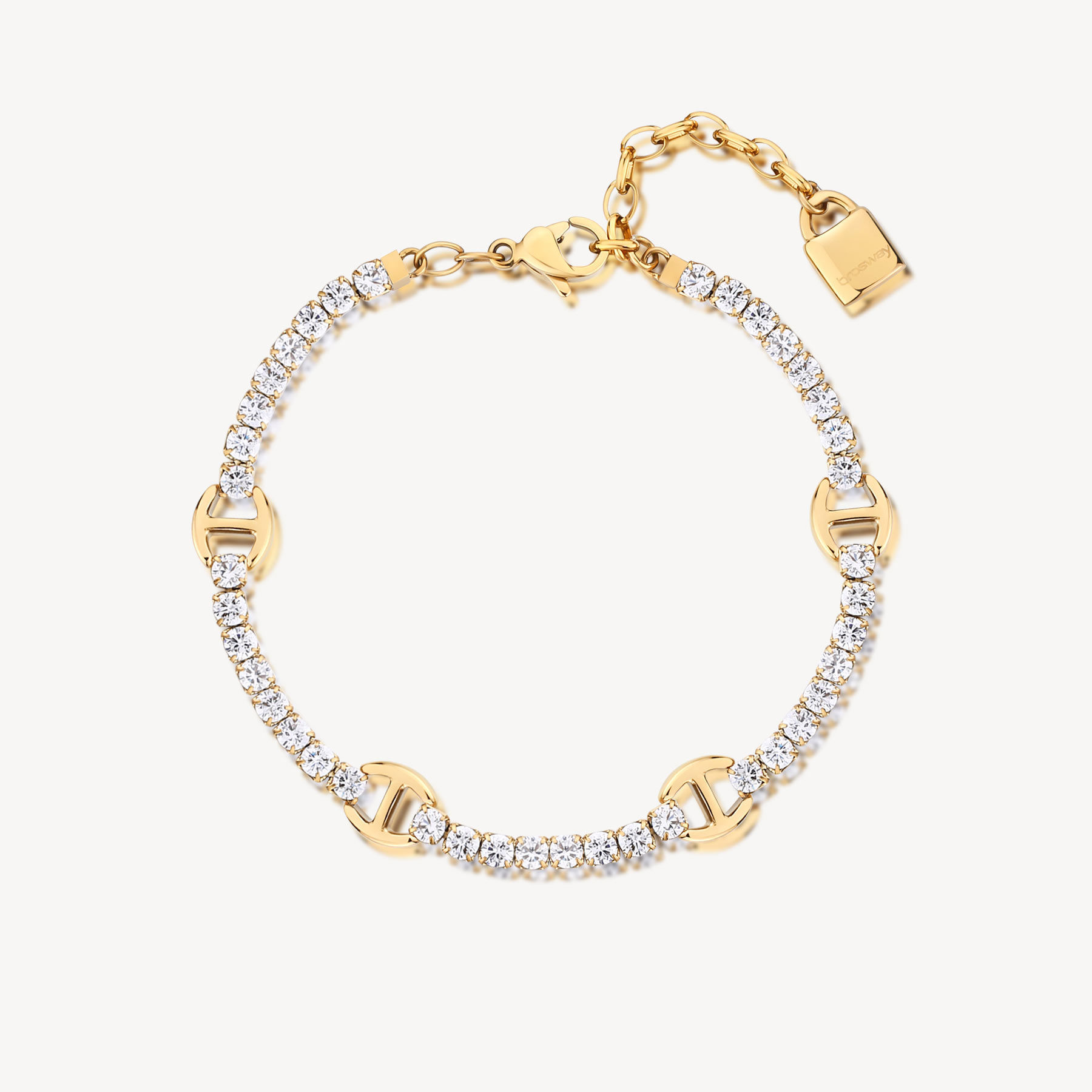 Bracciale Tennis Donna Gioielli Brosway Desideri | BEI078